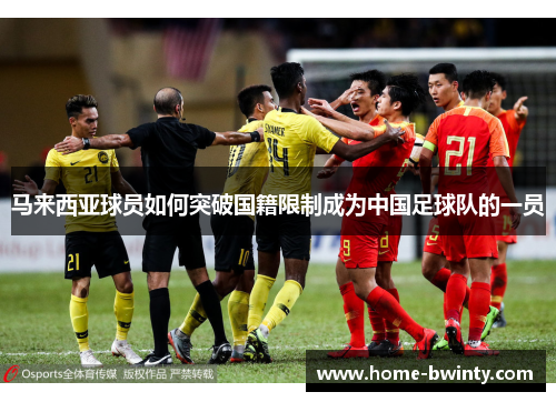 马来西亚球员如何突破国籍限制成为中国足球队的一员