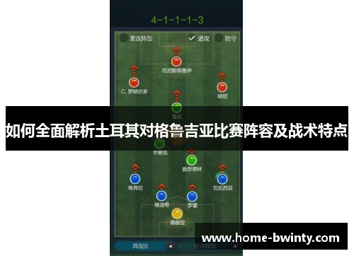 如何全面解析土耳其对格鲁吉亚比赛阵容及战术特点